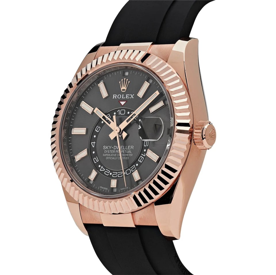 Rolex Sky-Dweller 42mm Black Dial 326235 view 3