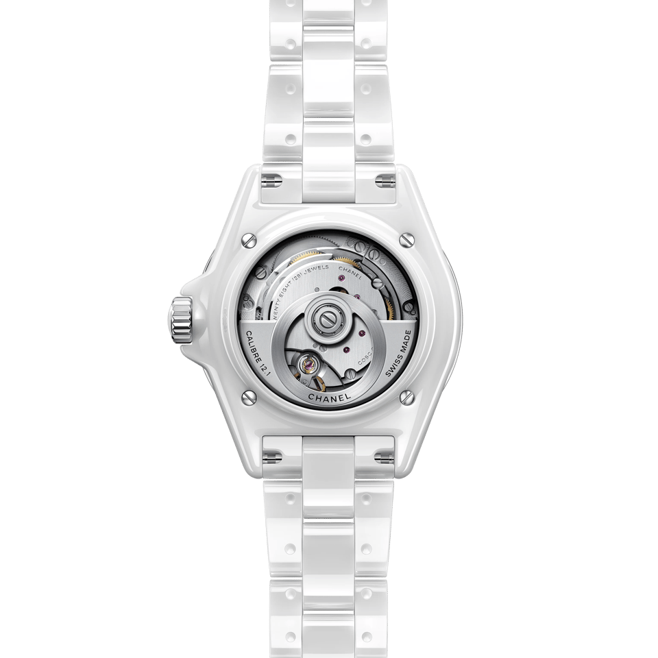 Chanel J12 Watch Calibre 12.1 – 38 mm White Dial view 4