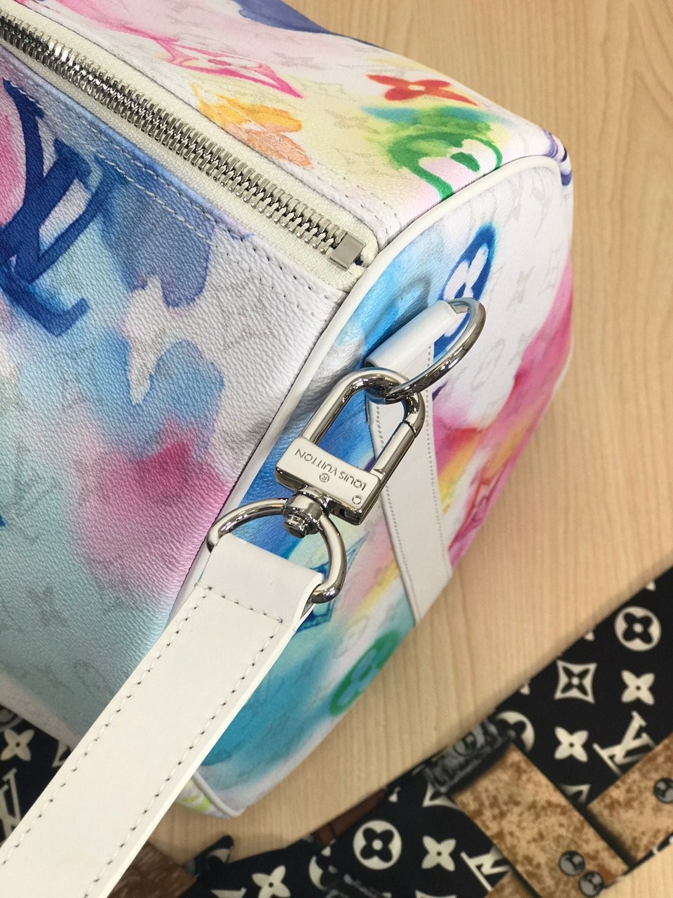 Louis Vuitton Keepall 50 Monogram Watercolor M45758 view 7