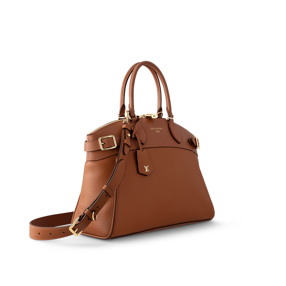 Louis Vuitton Lock It Vendôme Mm High End Leather Brown 36cm M22925 view 4