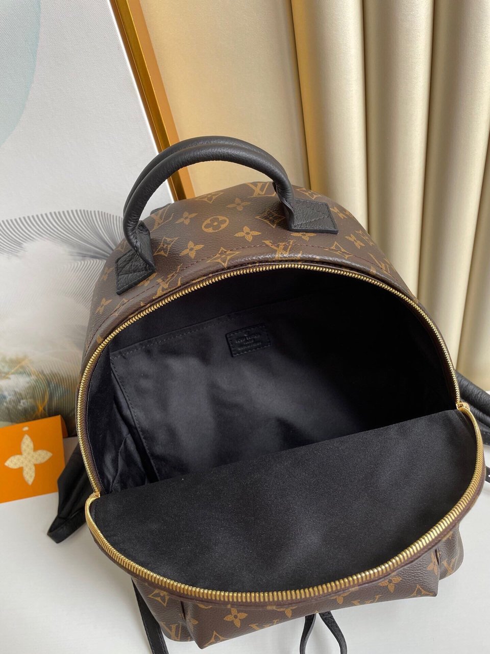 Louis Vuitton Palm Springs Backpack MM Monogram Canvas 28cm/11in M44874 view 12