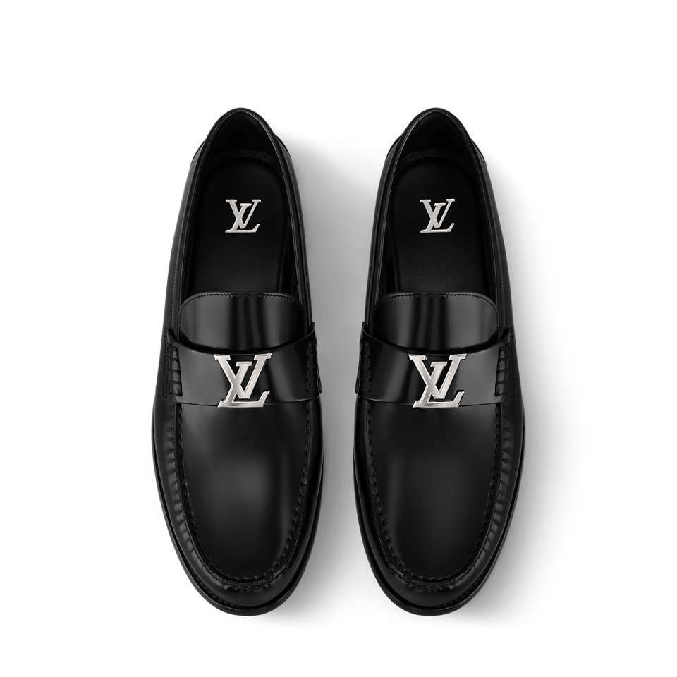 Louis Vuitton LV Major Loafer Black for Men 1AHAU2 view 5