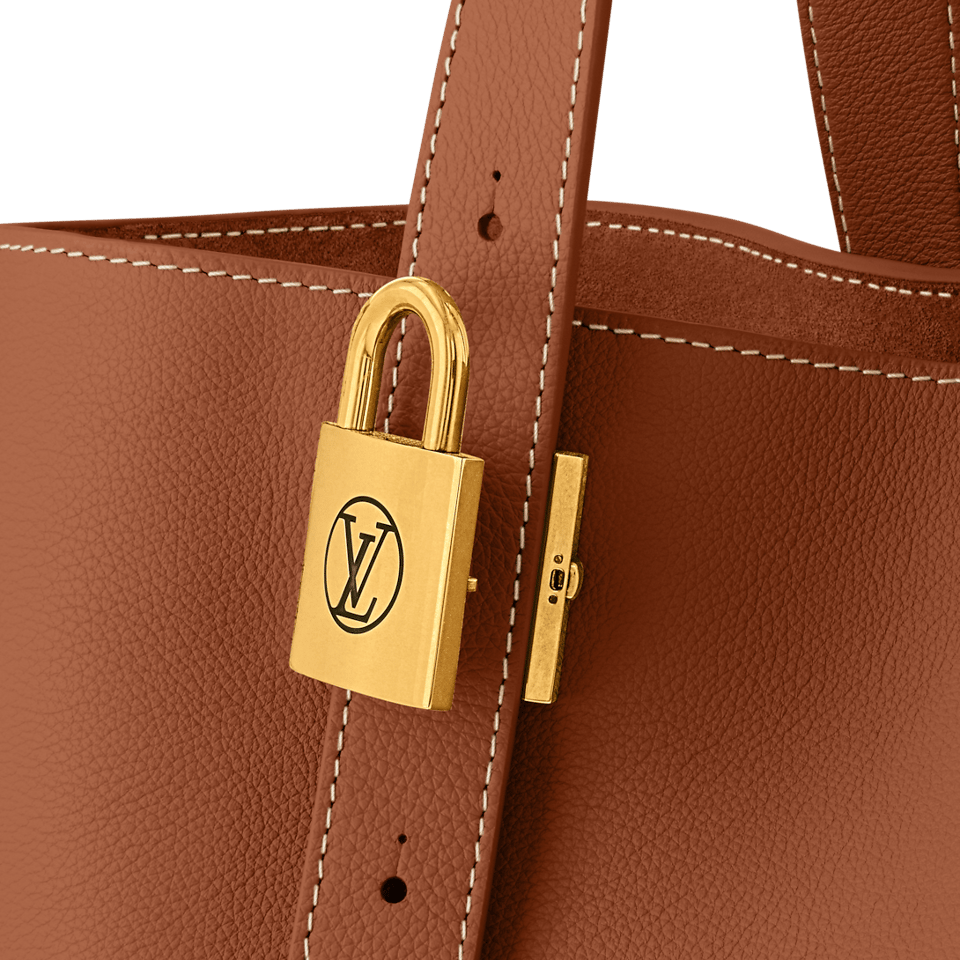 Louis Vuitton LV Low Key Cabas MM Cognac Brown M25342 47cm/ 18.5in view 7