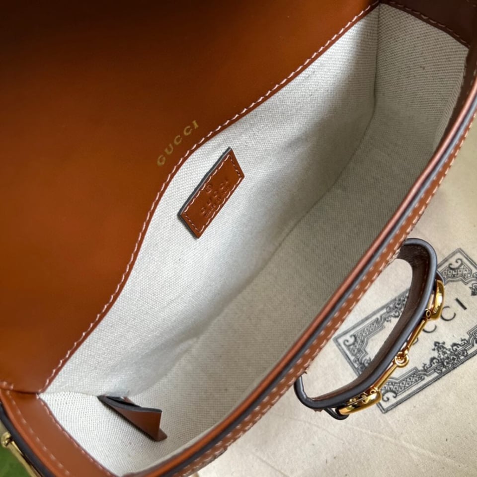 Gucci Horsebit 1955 Crystals Mini Bag view 13