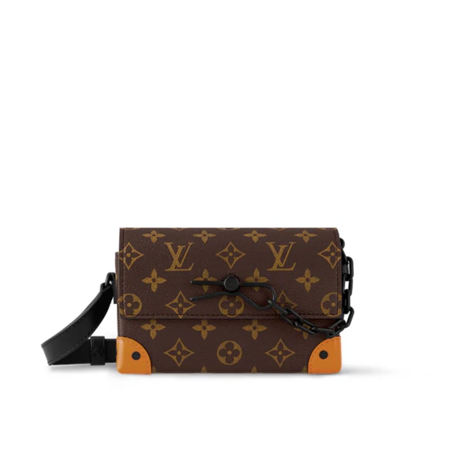 Louis Vuitton Lv Steamer Wearable M82534 Monogram Macassar 18cm/ 7.1in