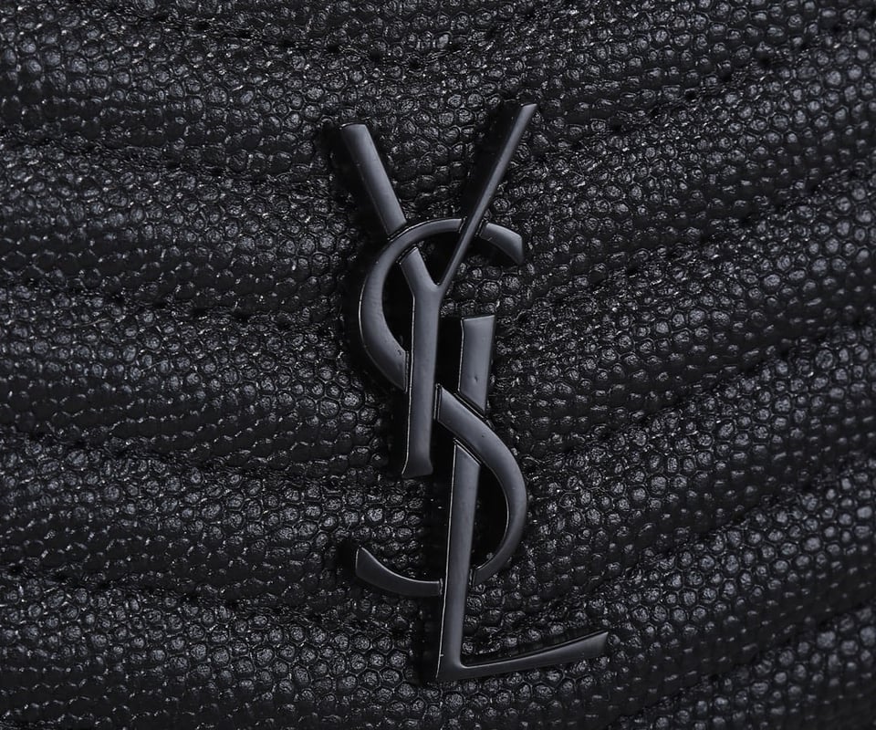 Saint Laurent Lou Camera Bag In Quilted Leather Black 18Cm view 4