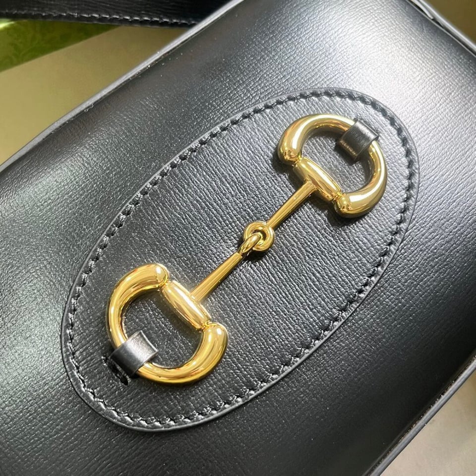Gucci Horsebit 1955 Leather Small Shoulder Bag view 10
