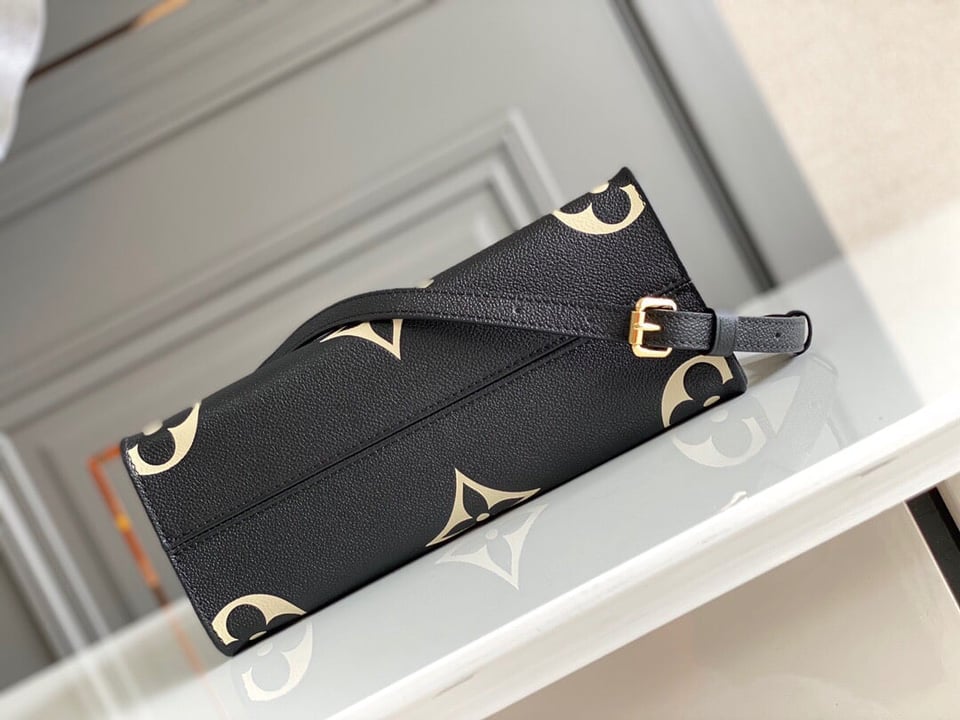 Louis Vuitton Sac À Main On The Go Pm Noir Beige M45659 25cm view 10