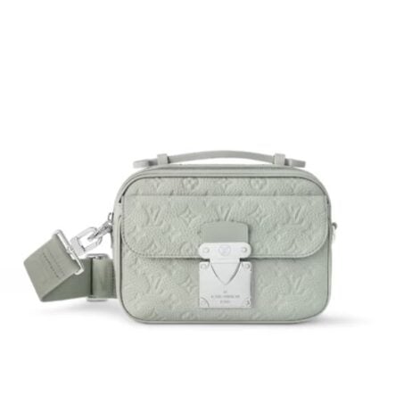 Louis Vuitton S Lock Messenger White 28Cm M23152