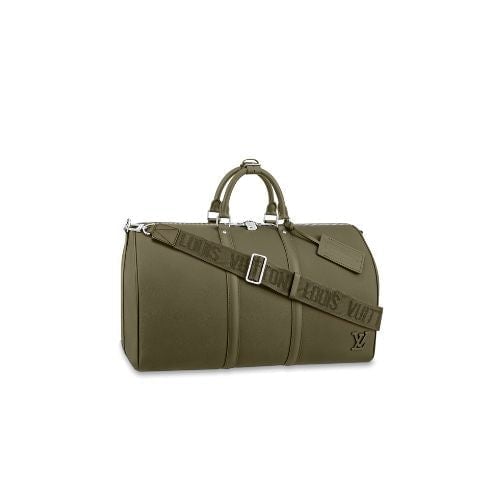 Louis Vuitton Keepall Bandouli Re 50 Khaki view 2
