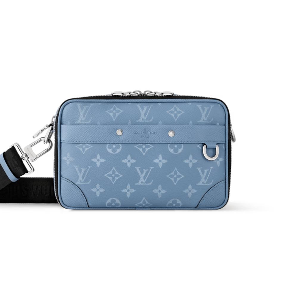 Louis Vuitton Sky blue Alpha Messenger For Men 24cm M14073 view 2