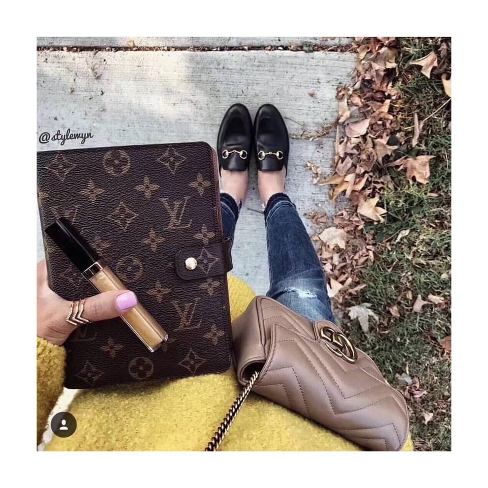 Gucci GG Marmont Matelasse Chevron Leather Super Mini Bag Nude Pink view 5