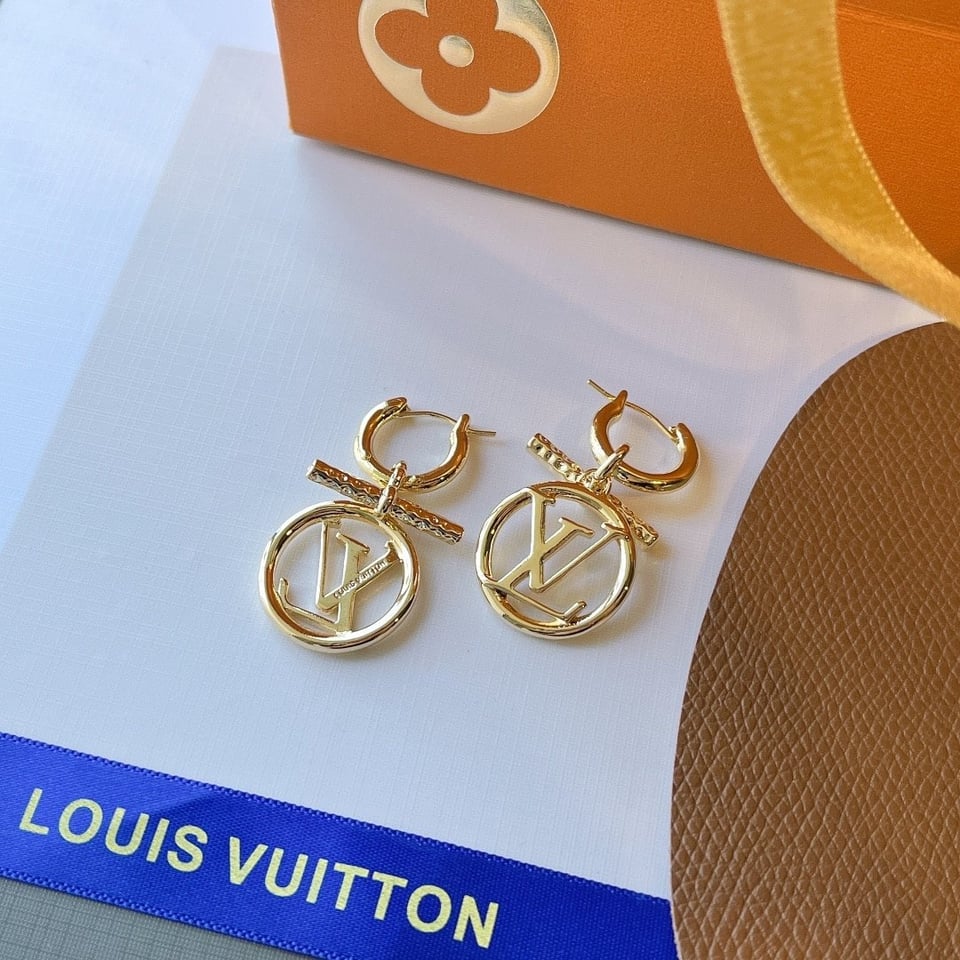 Louis Vuitton Lv Baby Louise Earrings Golgold M00613 view 3