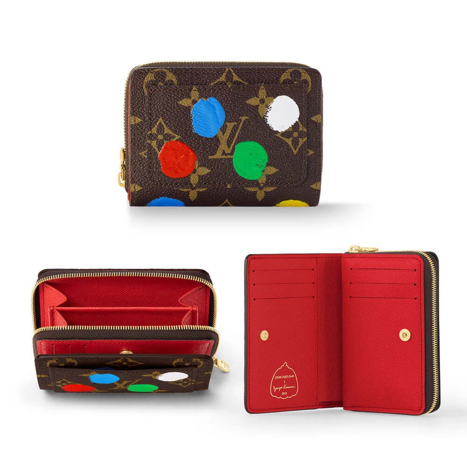 Louis Vuitton x Yayoi Kusama Lou Wallet view 2