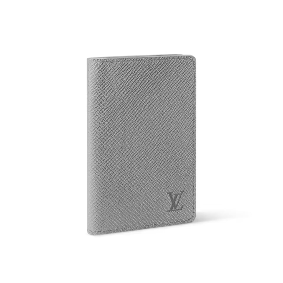 Louis Vuitton Pocket Organizer 7.5cm Glacier Gray/Navy Blue M25878 view 2