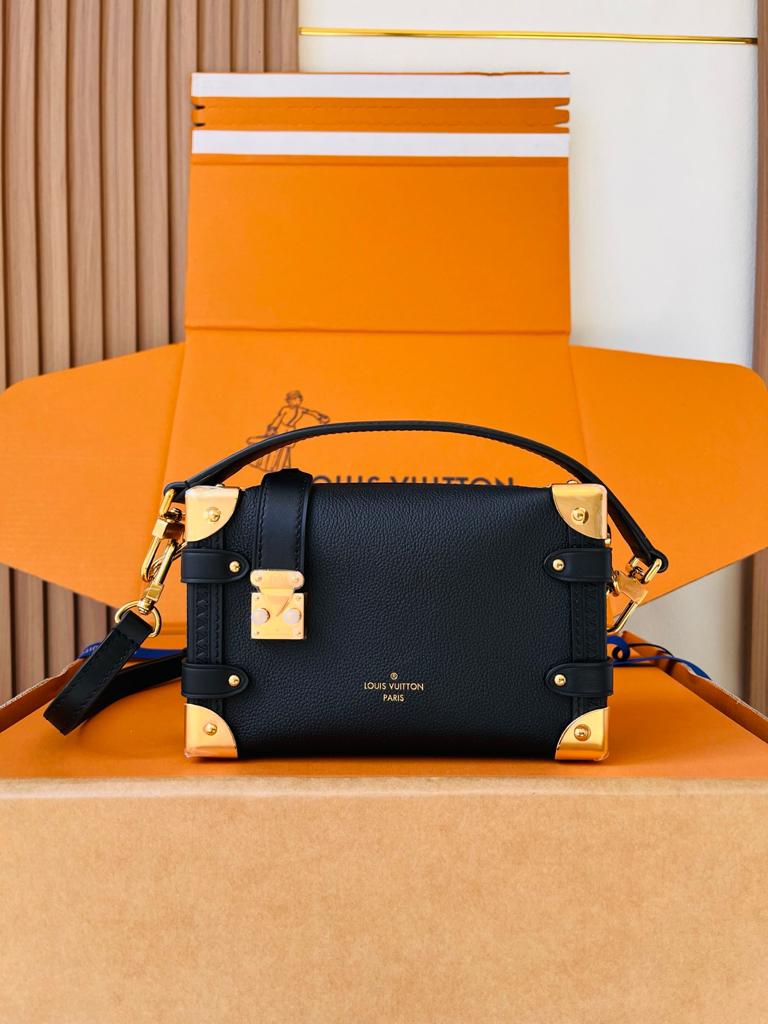 Louis Vuitton PM Side Trunk Bag Black 19cm M23817 view 2