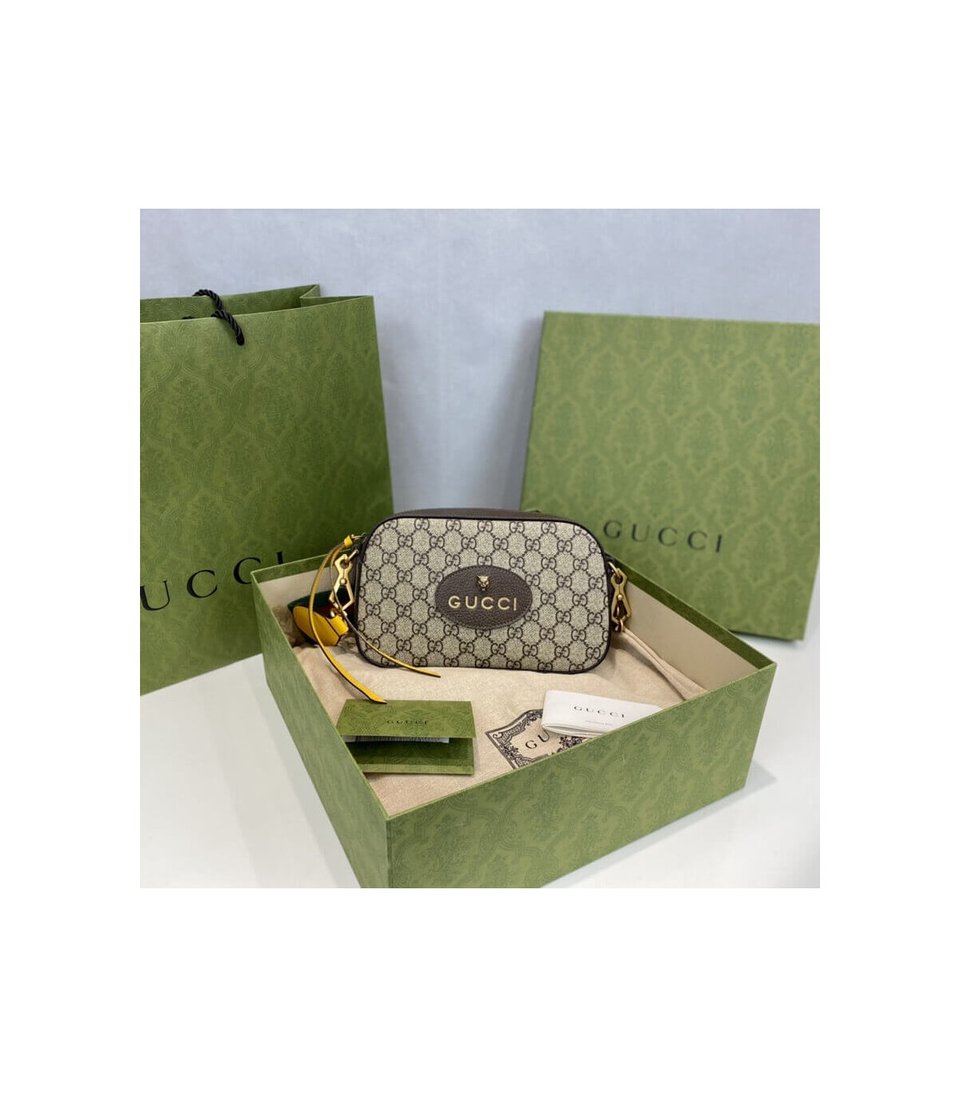 Gucci Neo Vintage GG Supreme Messenger Bag 24cm view 6