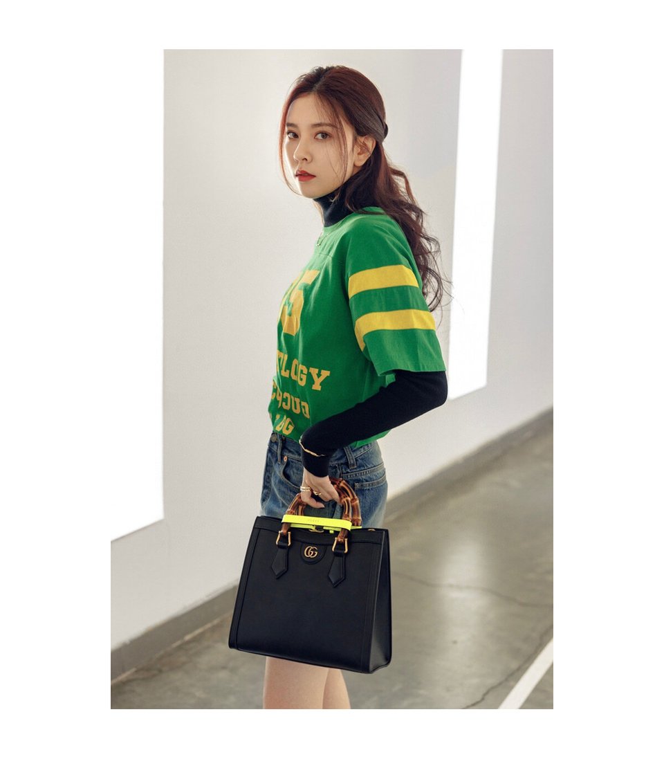 Gucci Diana Small Tote Bag Black view 10