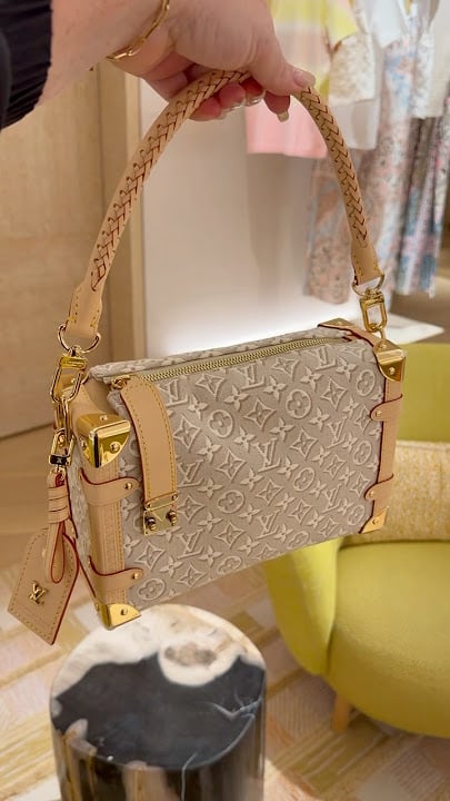 Louis Vuitton Side Trunk MM Monogram Emblème Peuplier Motif 23.5cm M2A145 view 6