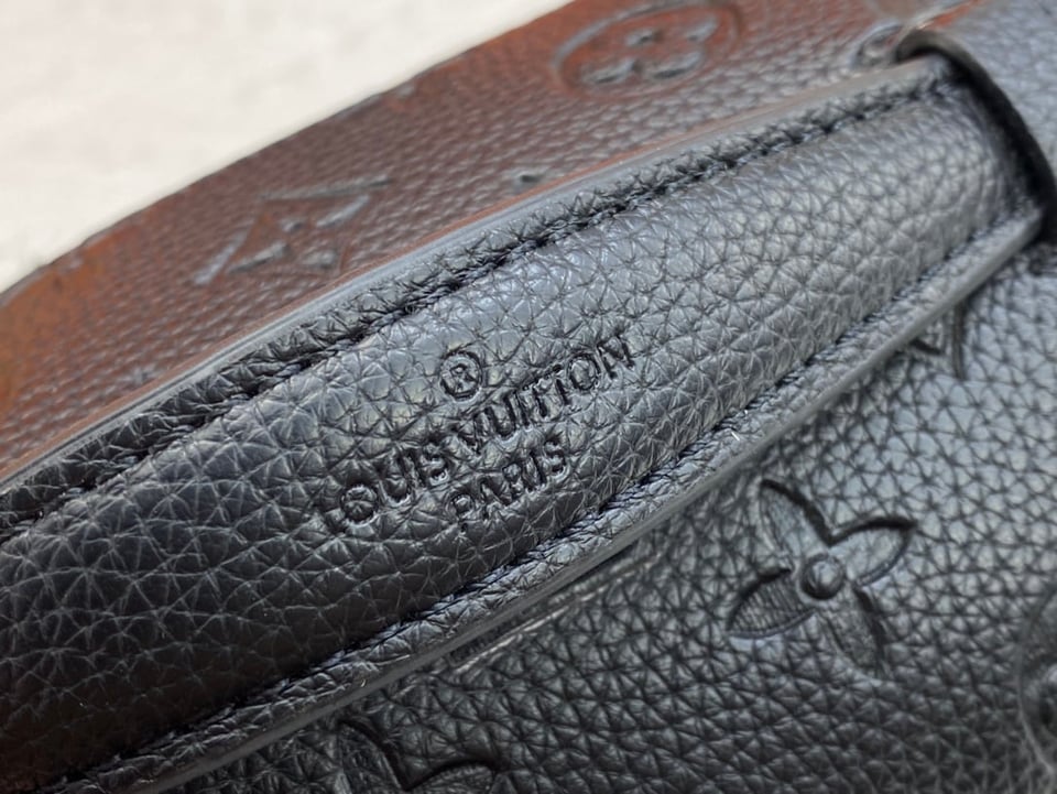 Louis Vuitton Monogram Empreinte Black Bumbag M44812 view 7