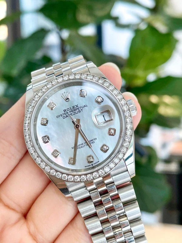 [Superclone] Rolex Datejust 36mm Mother-of-Pearl Dial Jubilee 126284RBR view 4