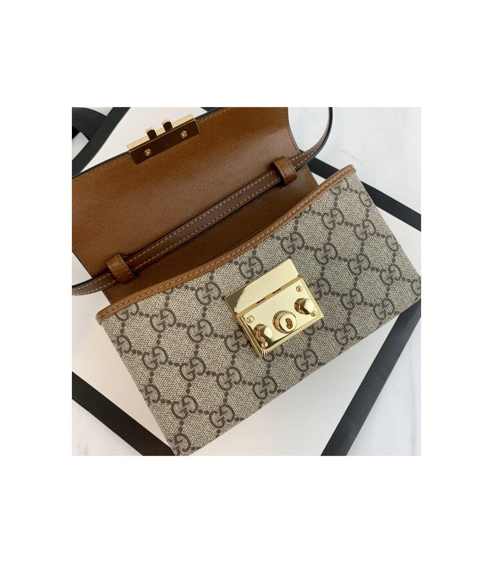 Gucci Padlock Mini Bag Black view 12