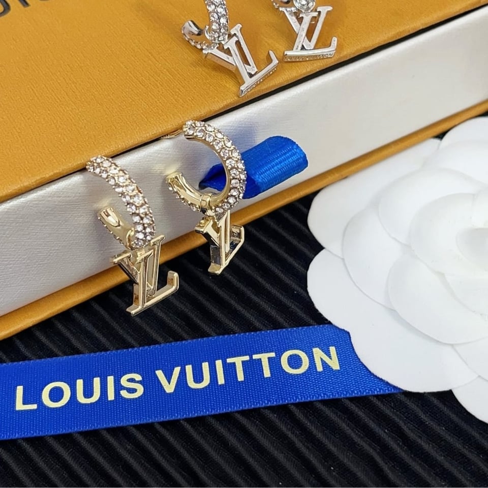 Louis Vuitton Lv Iconic Earrings Gold M01732 view 3