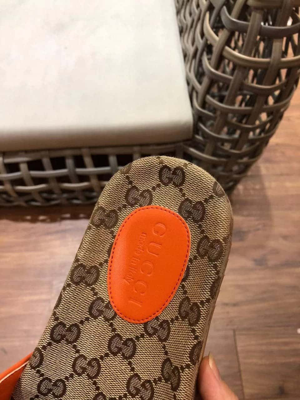 Gucci X The North Face Women?S Slides Beige Orange view 3