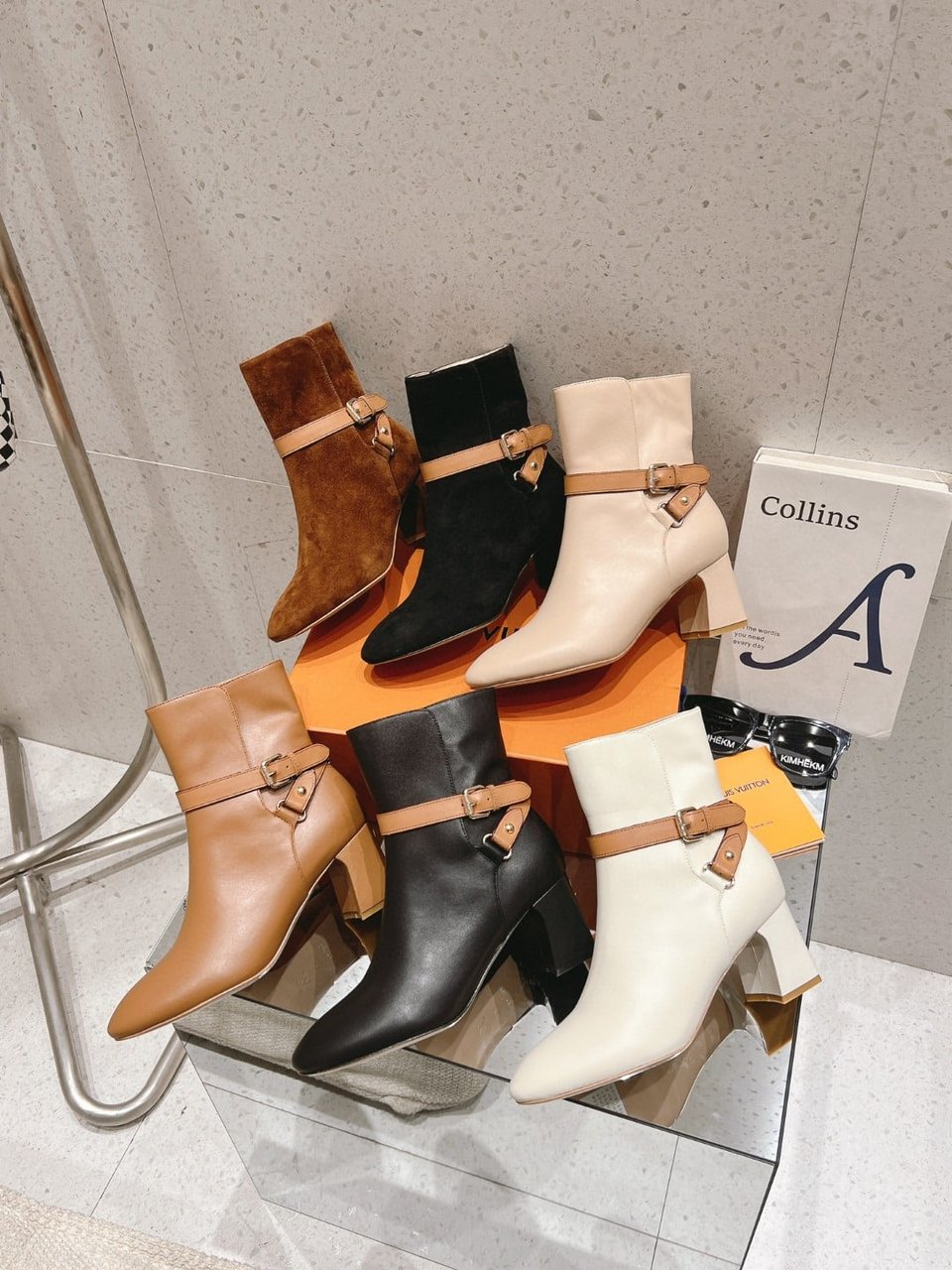 Louis Vuitton Parisienne Ankle Boot White view 7