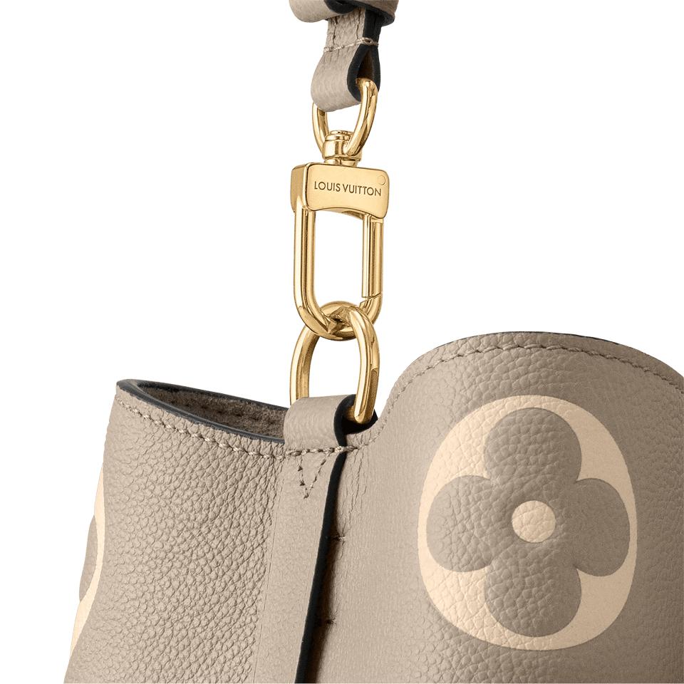 Louis Vuitton Néonoé Mm Bicolor Monogram Empreinte Leather – Women – Handbags Dove/Cream 26cm/ 10.2in view 11