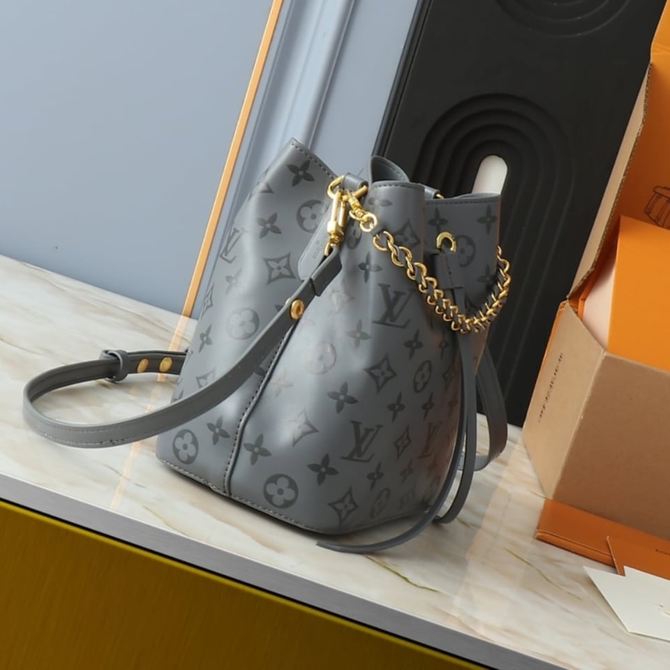 Louis Vuitton Néonoé Bb Bag Grey 20Cm view 4