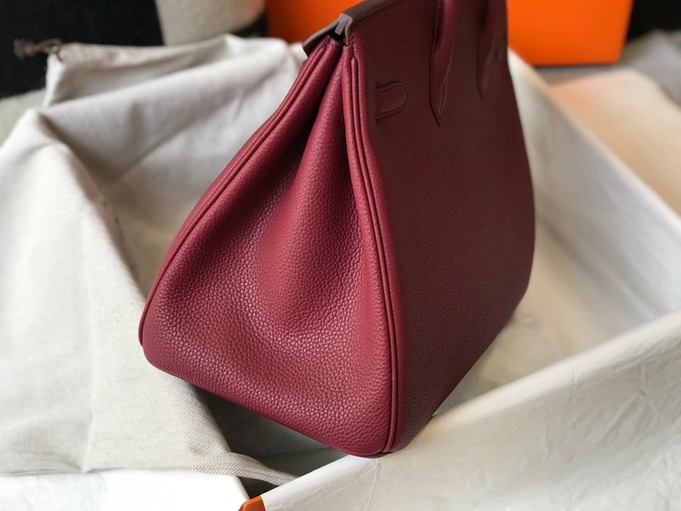 Hermes Birkin 35Cm Bag Jam Togo Gold Hardware view 5