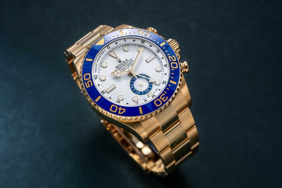 [Superclone] Rolex Yacht-Master II 44mm White Dial Oyster 126688 view 4
