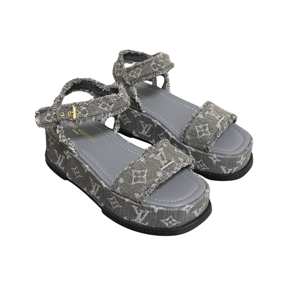 Louis Vuitton By The Pool Maya Flatform Sandal view 2