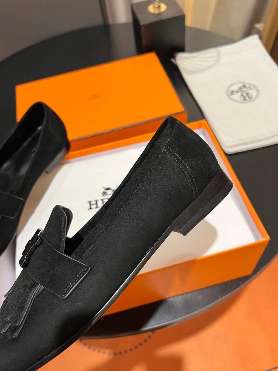 Hermes Royal Loafer Black view 3