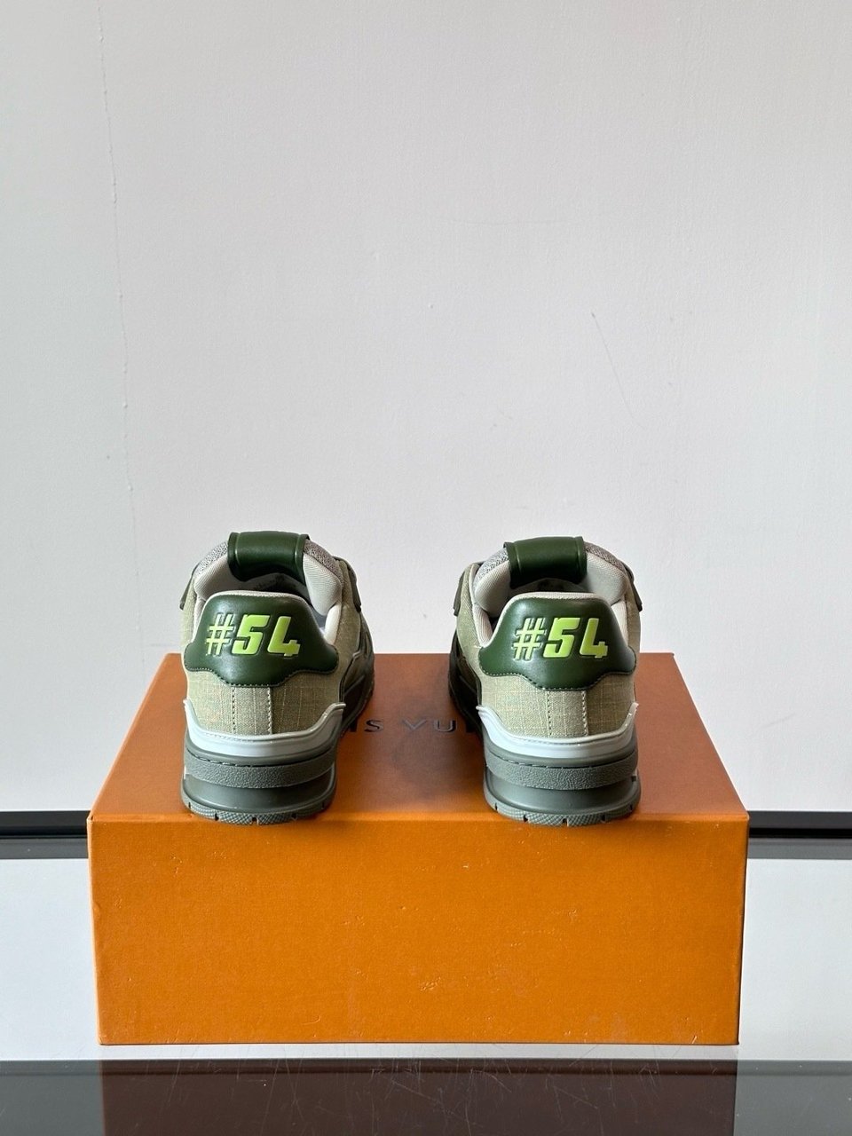 Louis Vuitton LV Trainer Outdoor Sneaker Green for Men view 9