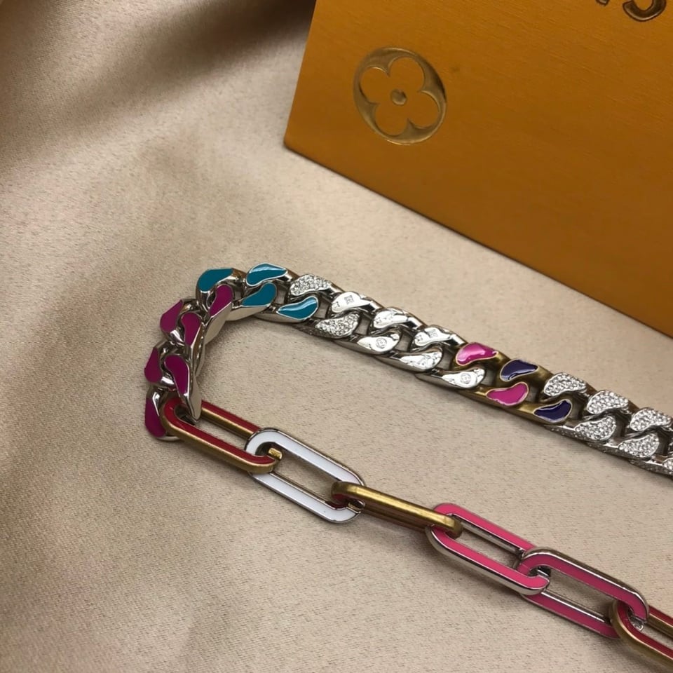 Louis Vuitton Monogram Chain Necklace view 3