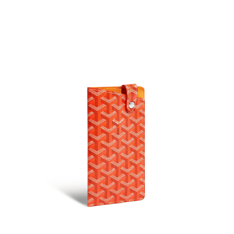 Goyard Montmartre Gm Case 18 Cm Orange Goyardine Canvas view 2
