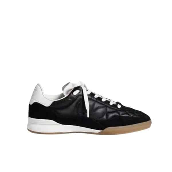 Chanel Sneakers Calfskin Suede Black view 2