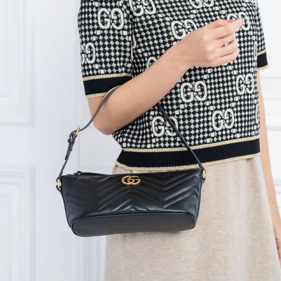 Gucci GG Marmont Shoulder Bag view 3