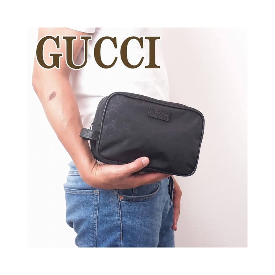 Gucci GG Guccissima Nylon Toiletry Bag view 3