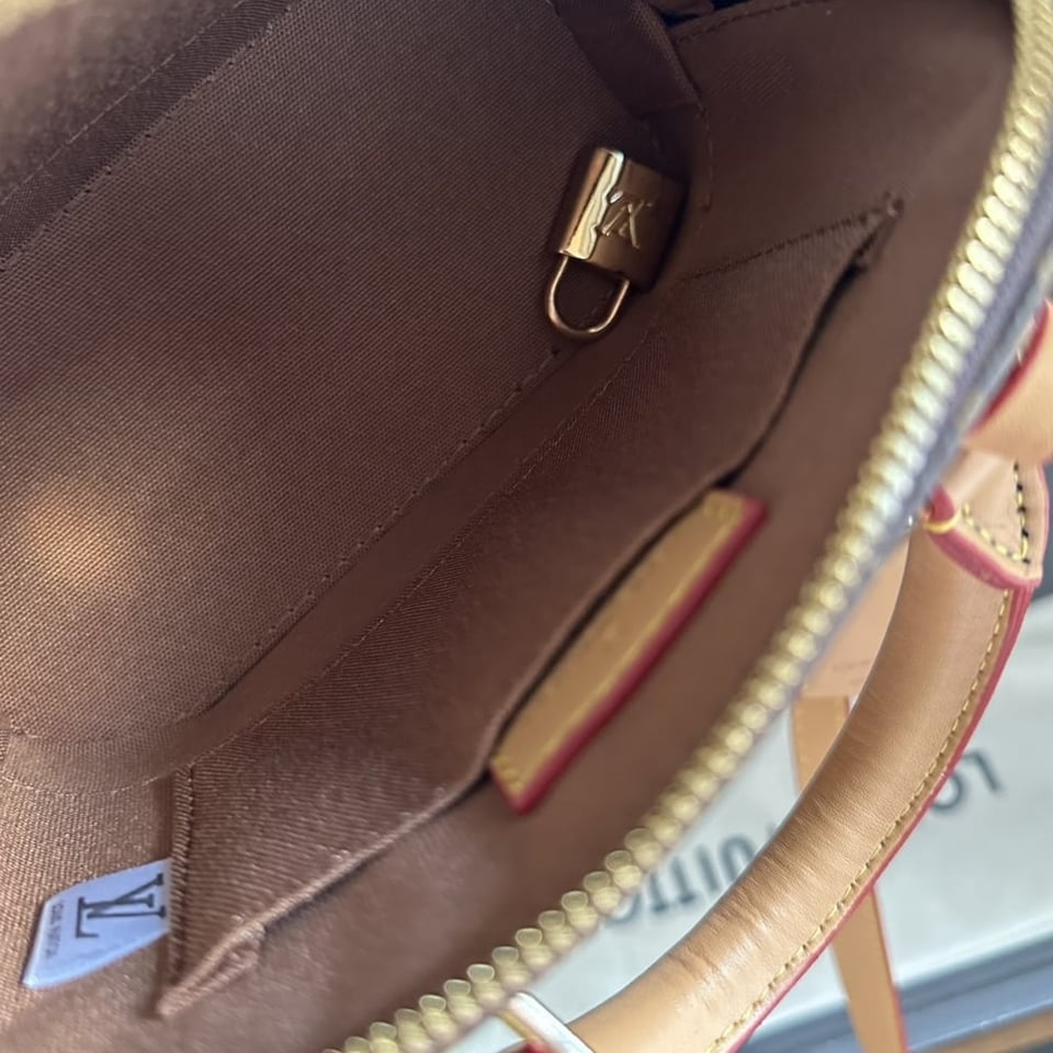 Louis Vuitton Alma Nano Bag Monogram Brown 18Cm M82717 view 8