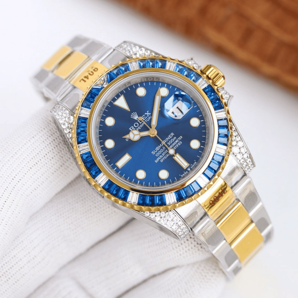 Rolex Submariner Date 40mm Blue Dial High Quality view 2
