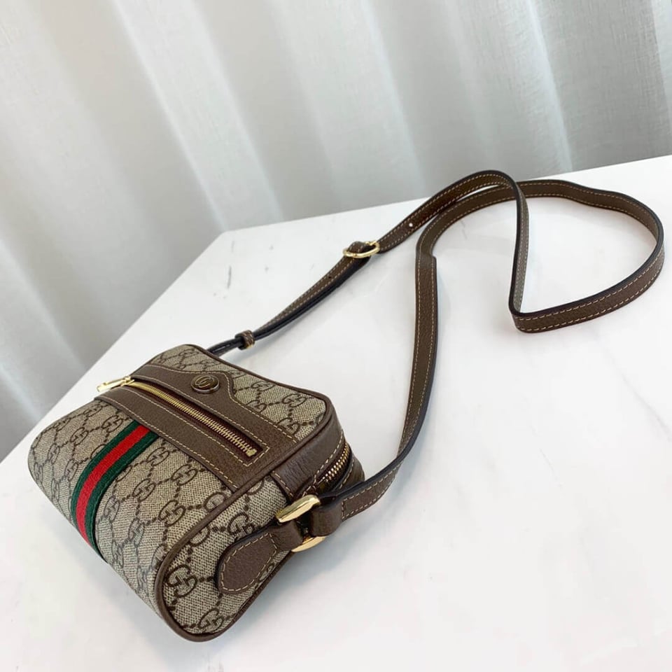 Gucci Ophidia GG Supreme Mini Bag view 11