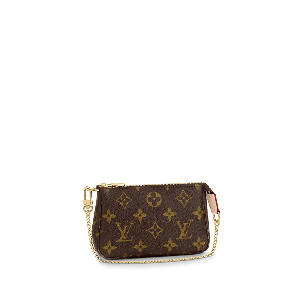 Louis Vuitton Pochette Accessoires Monogram 17Cm With Chain M58009 view 2
