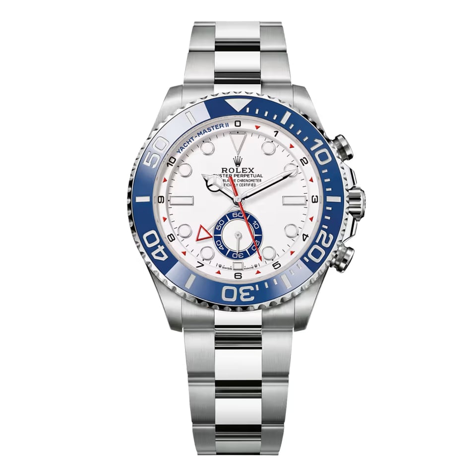 [Superclone] Rolex Yacht-Master II 44mm White Dial Oyster 126680
