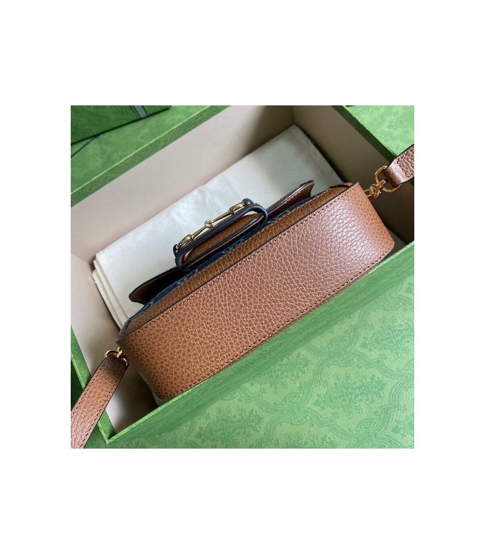 Gucci Horsebit 1955 Denim Mini Bag view 5