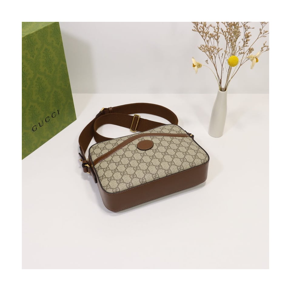 Gucci Messenger Bag With Interlocking G view 12