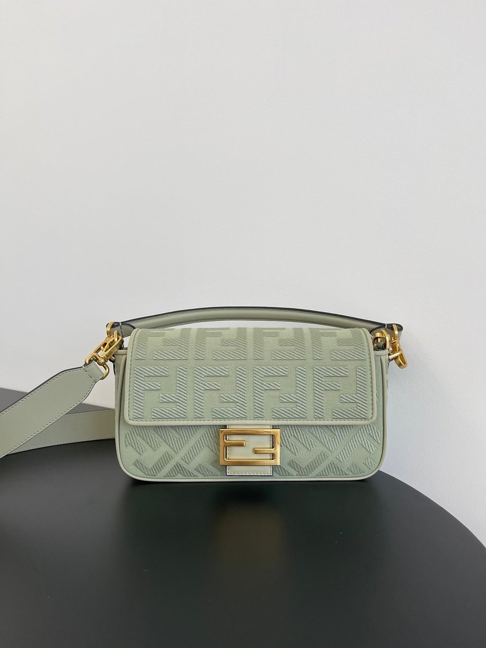 Fendi Baguette Leather Bag 26cm/ 10.2in view 3