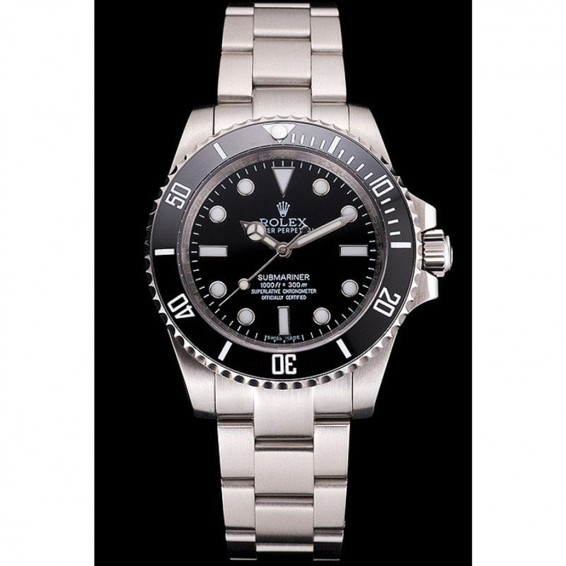 Rolex Submariner 40mm Black Dial 114060 view 3